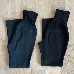 Maternity Pants 2 Pairs
